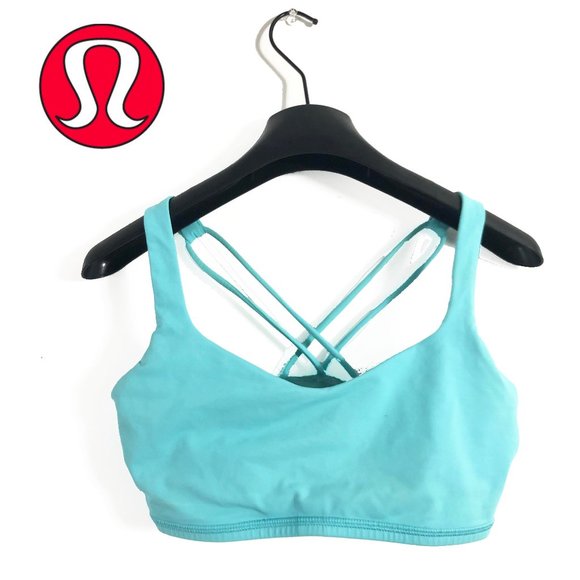 lululemon athletica Other - Lululemon Free to Be Sports Bra 6 Aqua